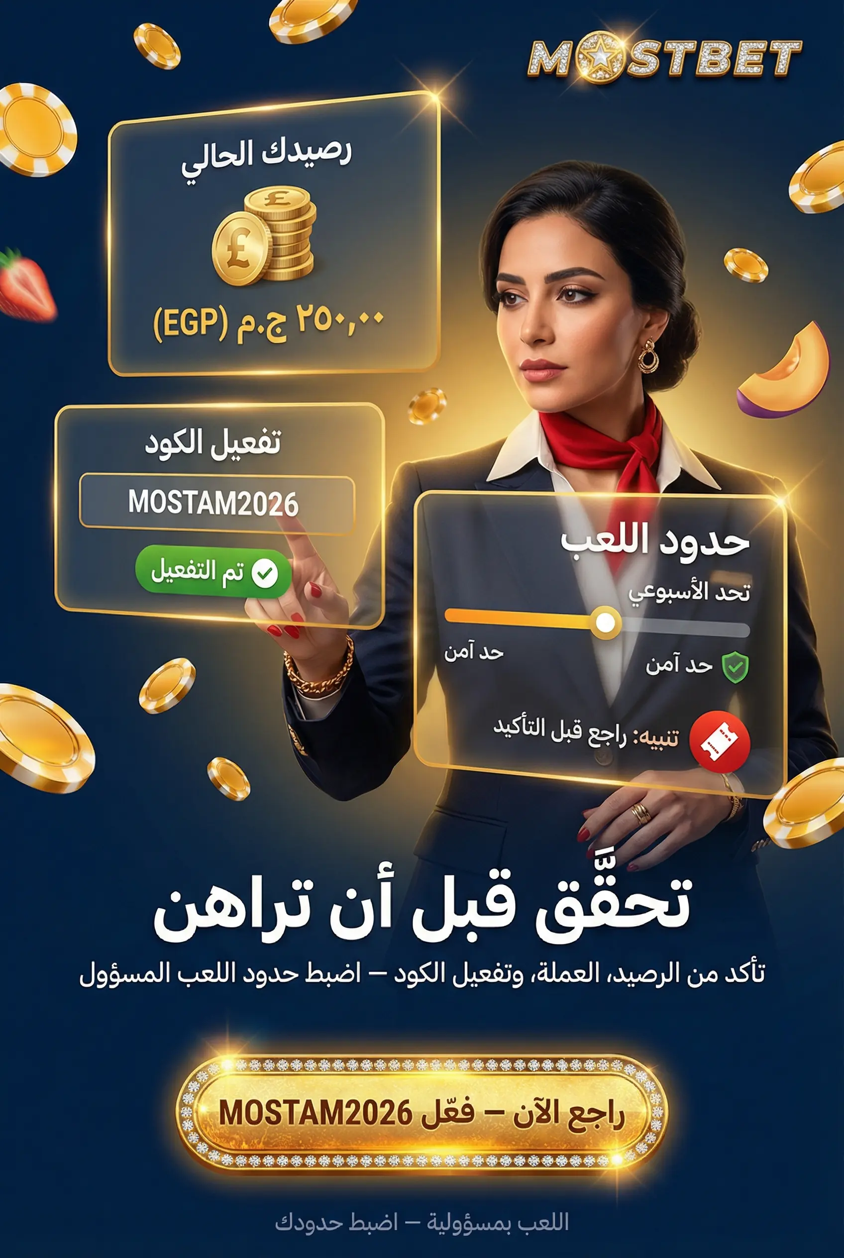 ما يجب التحقق منه قبل الرهان